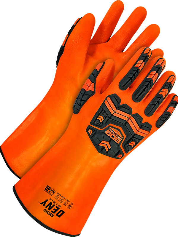 14" PVC Glove w/Cut-Resistant Lining